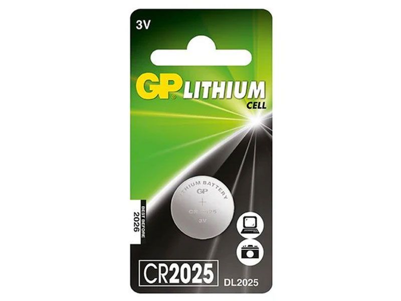 Pila de Botón de Litio GPBatteries - GPCR2025- C5 amg importadora