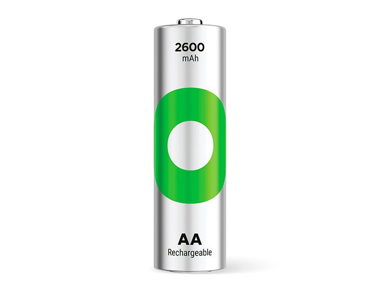 Pila Recyko GPBatteries ECV NiMH 2600mAh AA - GP270AAHC amgimportadora.com