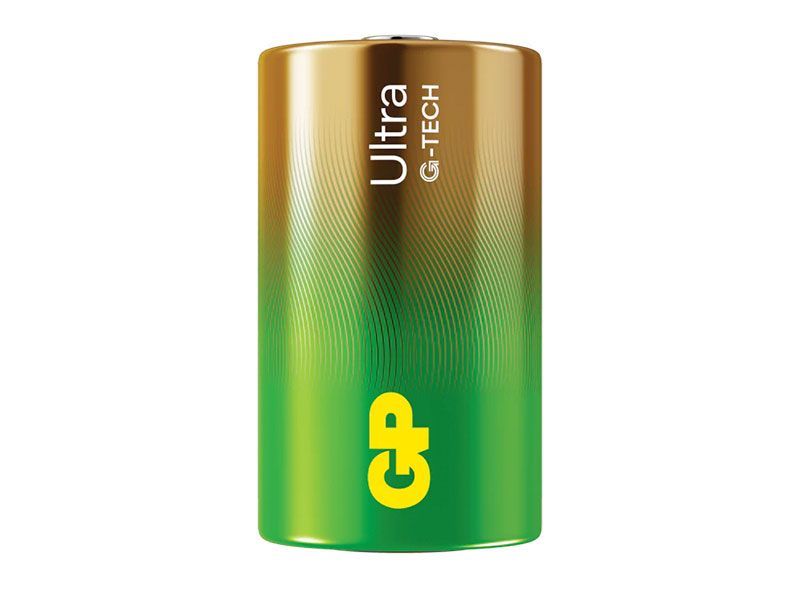 PILA ALKALINE GP ULTRA D 1.5V BLISTER X 2 GP13AUC2 amgimportadora.com