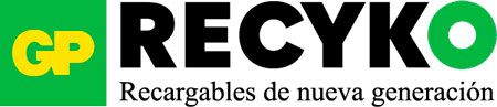 Un logotipo verde y amarillo para gp recyko