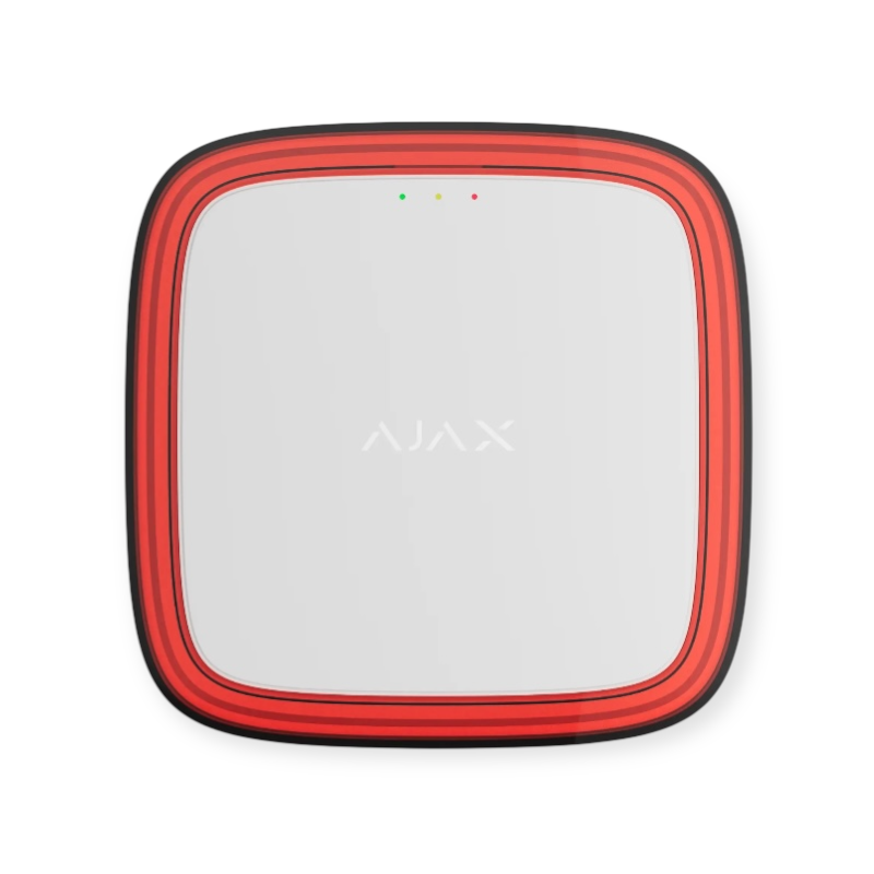AJAX EN54 draadloze witte FireProtect flitser
