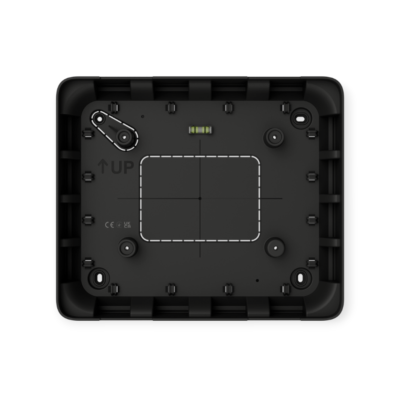 AJAX zwarte EN54 Glandbox opbouwdoos