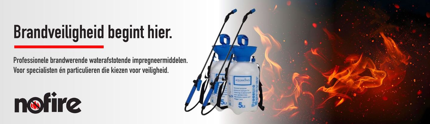 banner boven test nofire