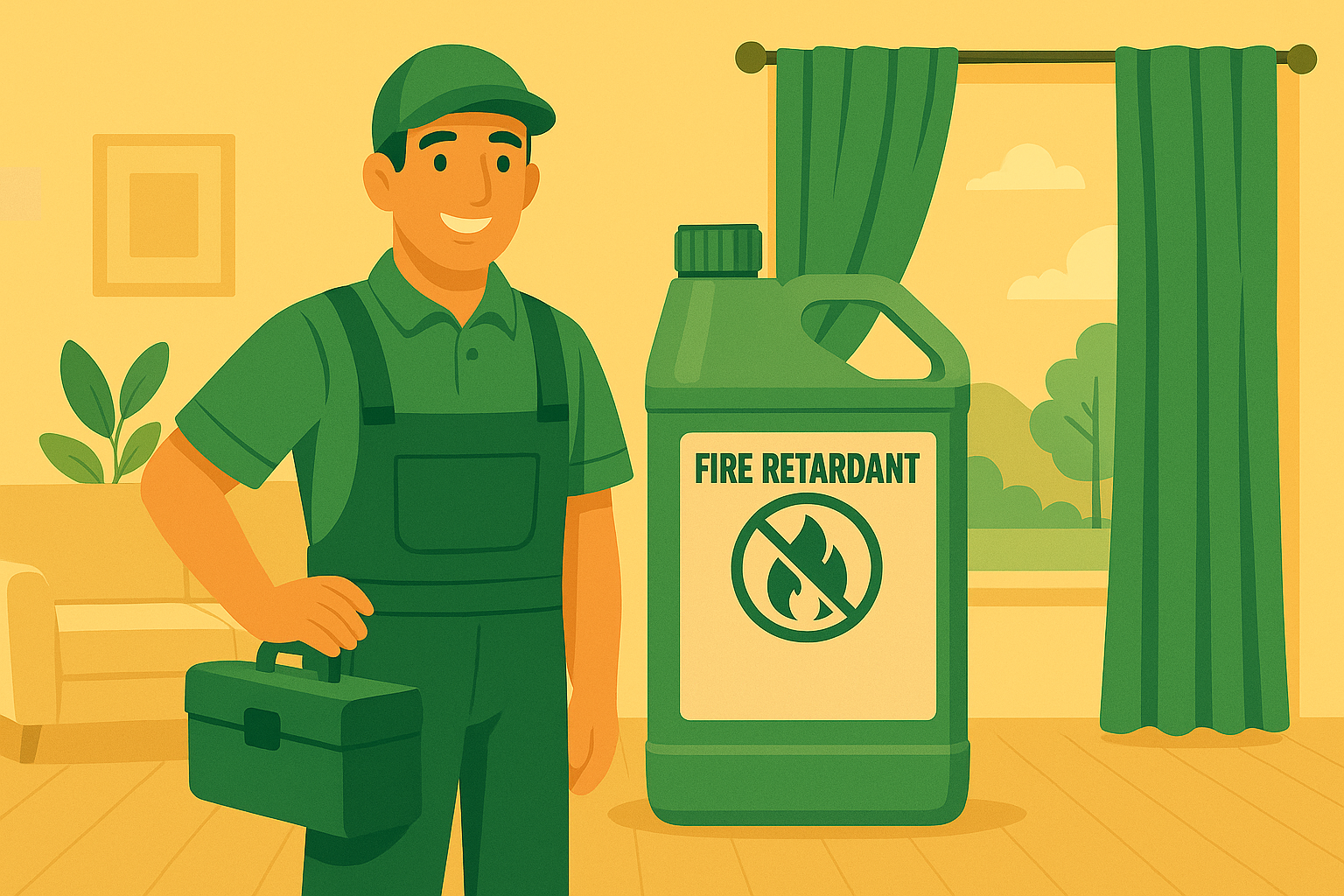 Brandvertragend impregneermiddel voor  gordijnen categorie webshop nofire