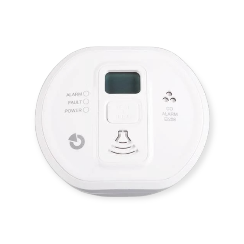 Koolmonoxidemelder Ei 208 DW batterij display draadloos koppelen