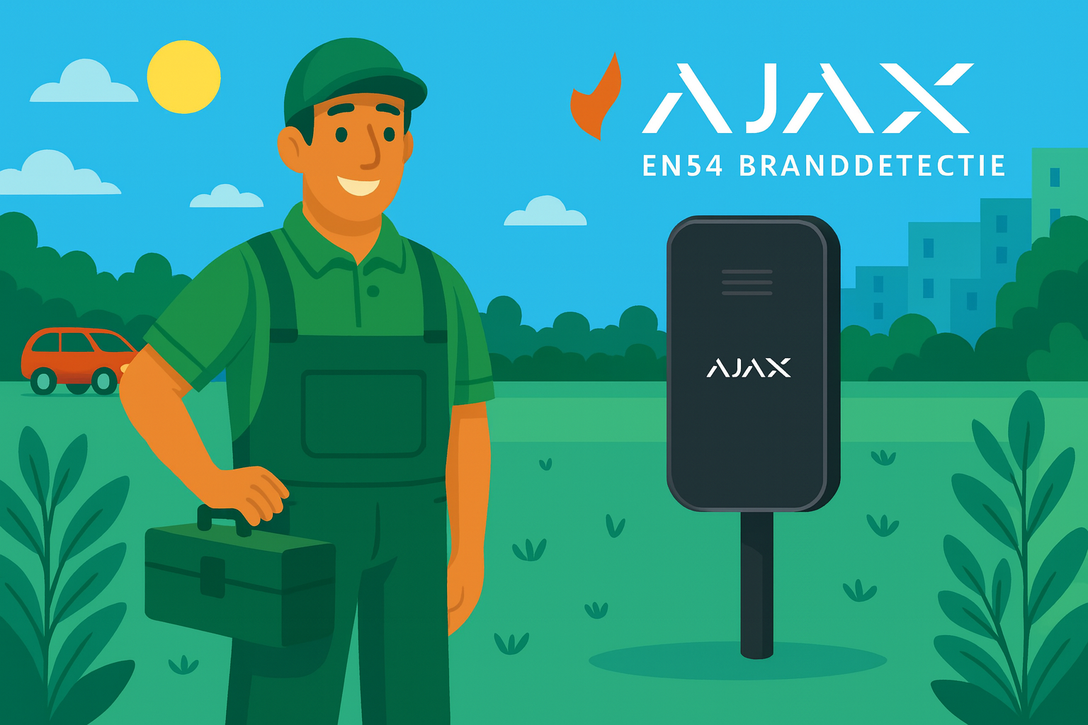 AJAX EN54 branddetectie