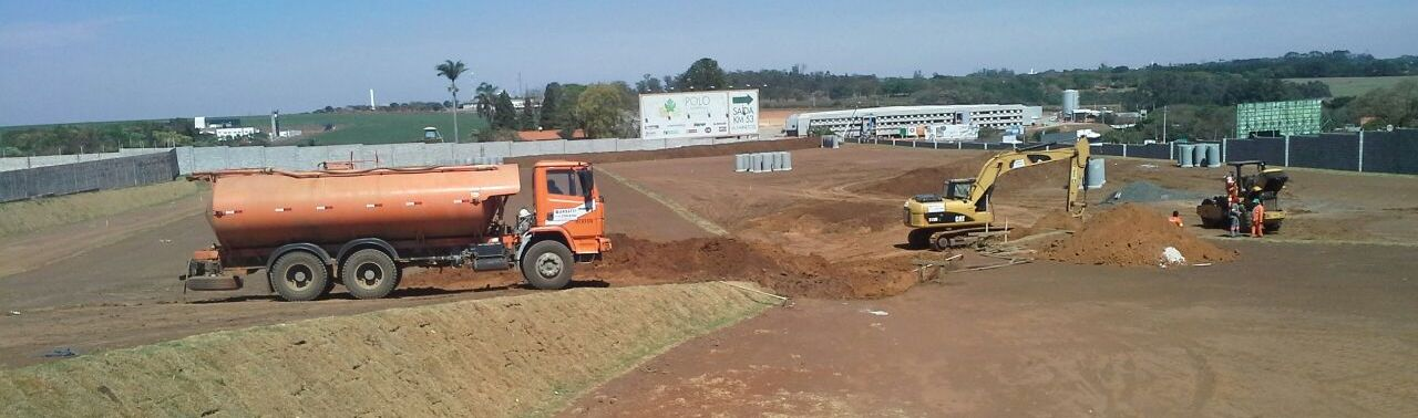 Terraplenagem - centro logístico
