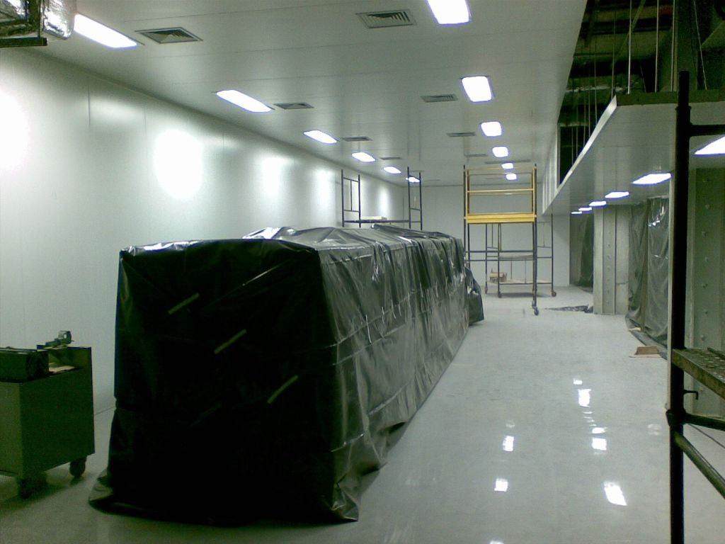 Farmacêutica - sala limpa