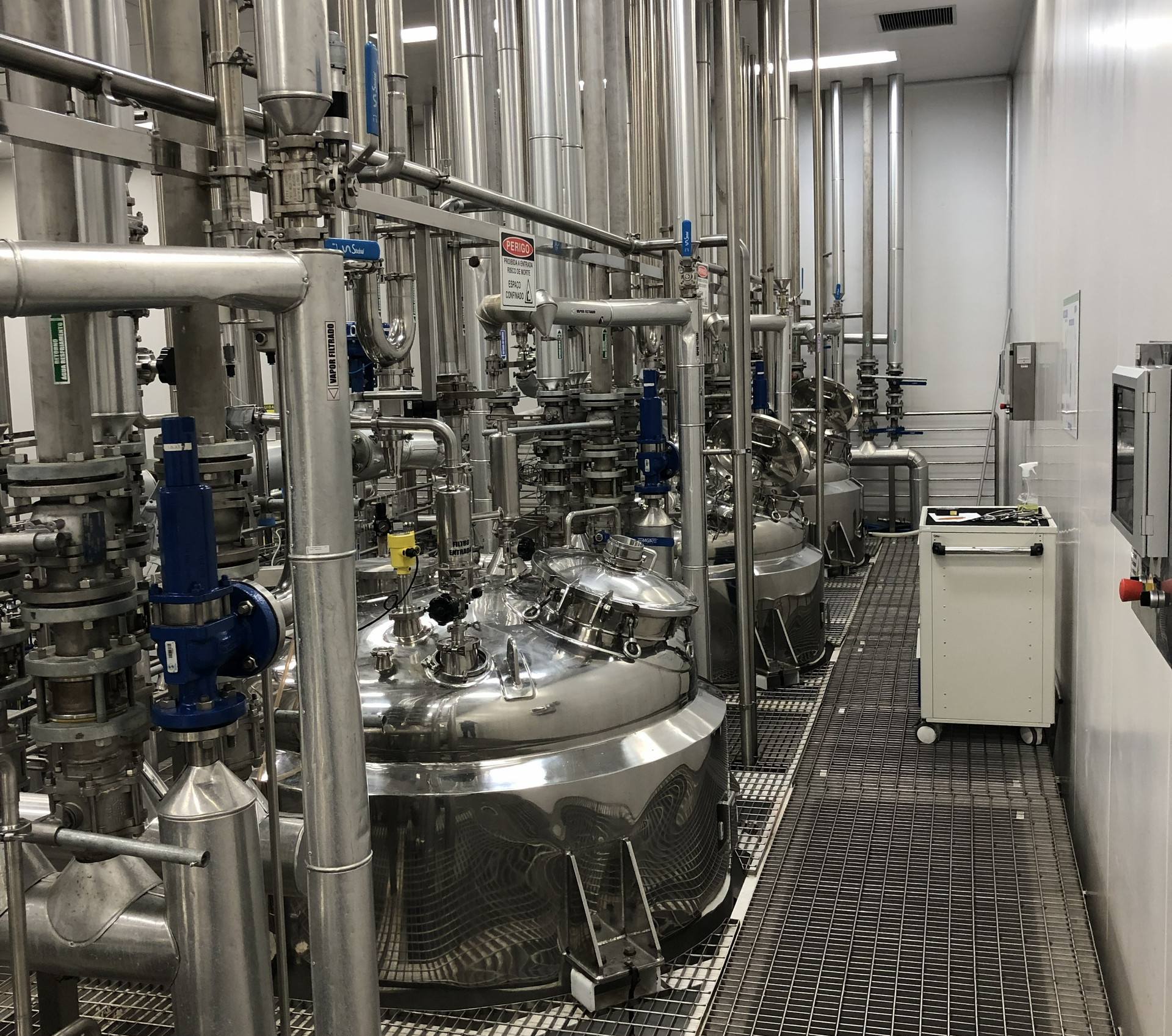 Biotecnologia - reatores - as built instalações hidráulicas