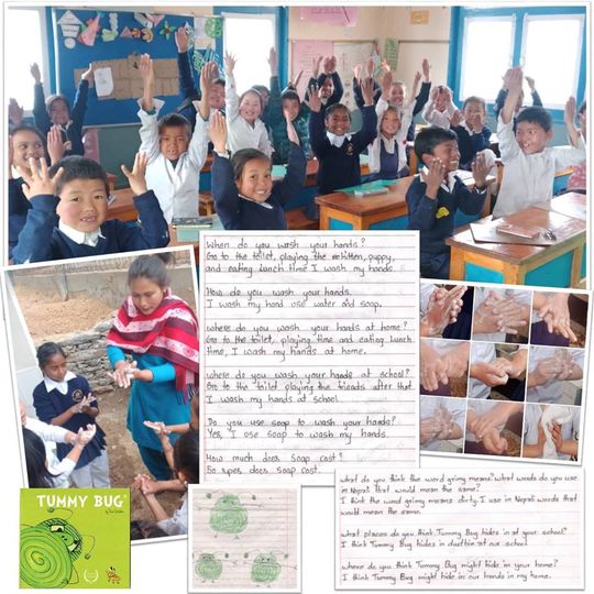 Feedback from Nepal on how they are using Tummy Bug in their science project!