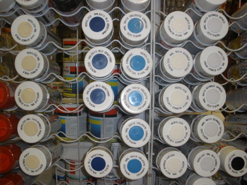 Gamma di vernici spray