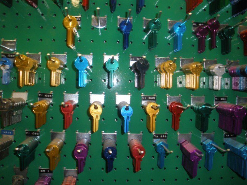 Chiavi di vari colori