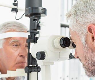 Eye Doctor and Patient - Doctor and Patient in Bowling Green, OH