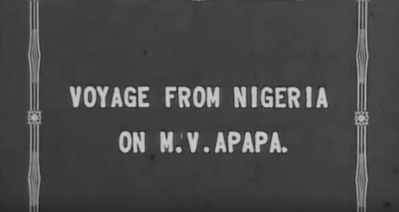 Voyage From Nigeria