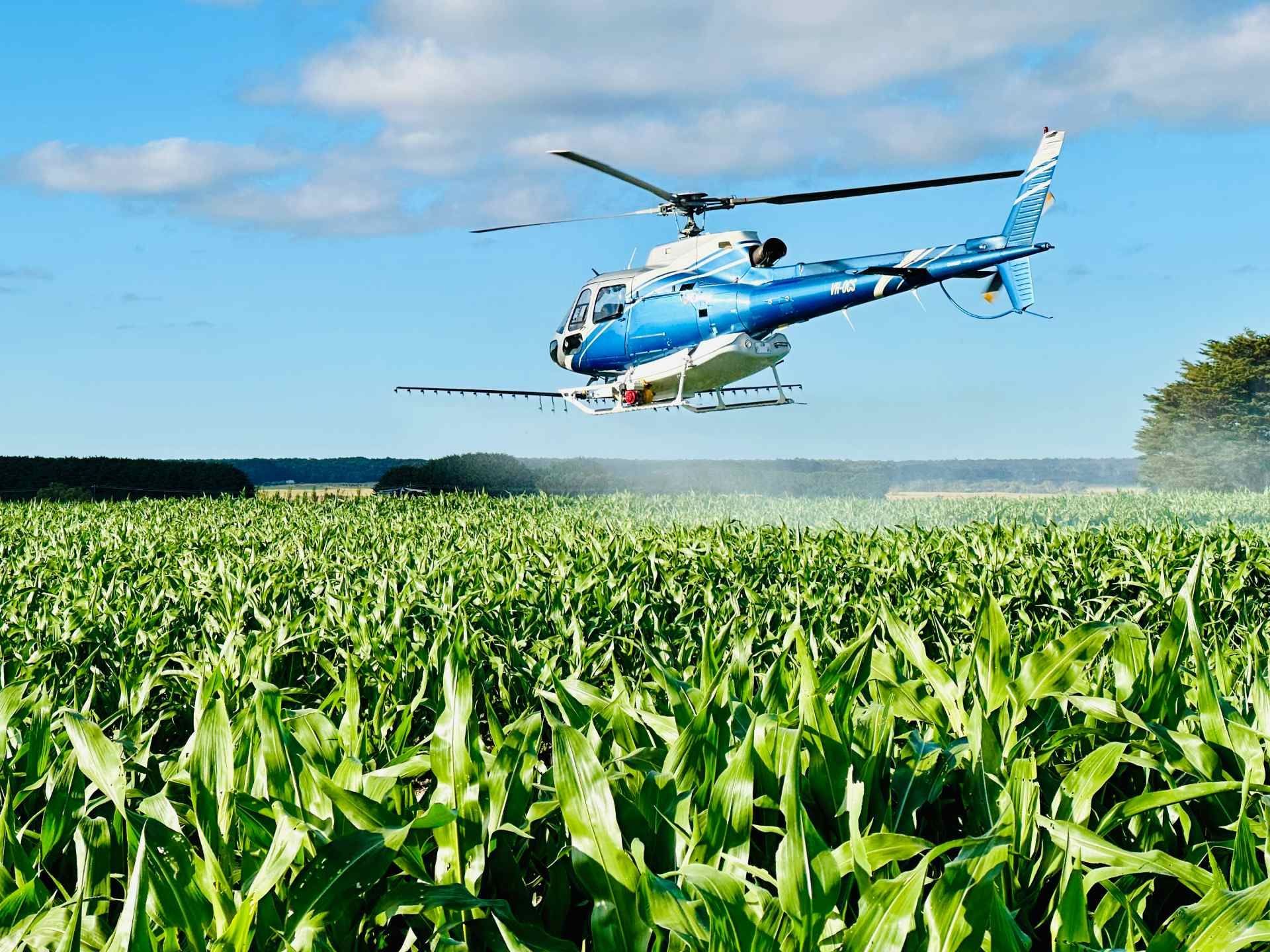 Aerial spray