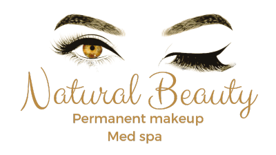 Natural Beauty Permanent Make Up Med Spa Business Logo