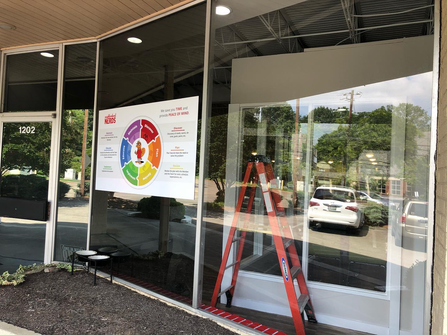 commercial window tinting Swannanoa NC
