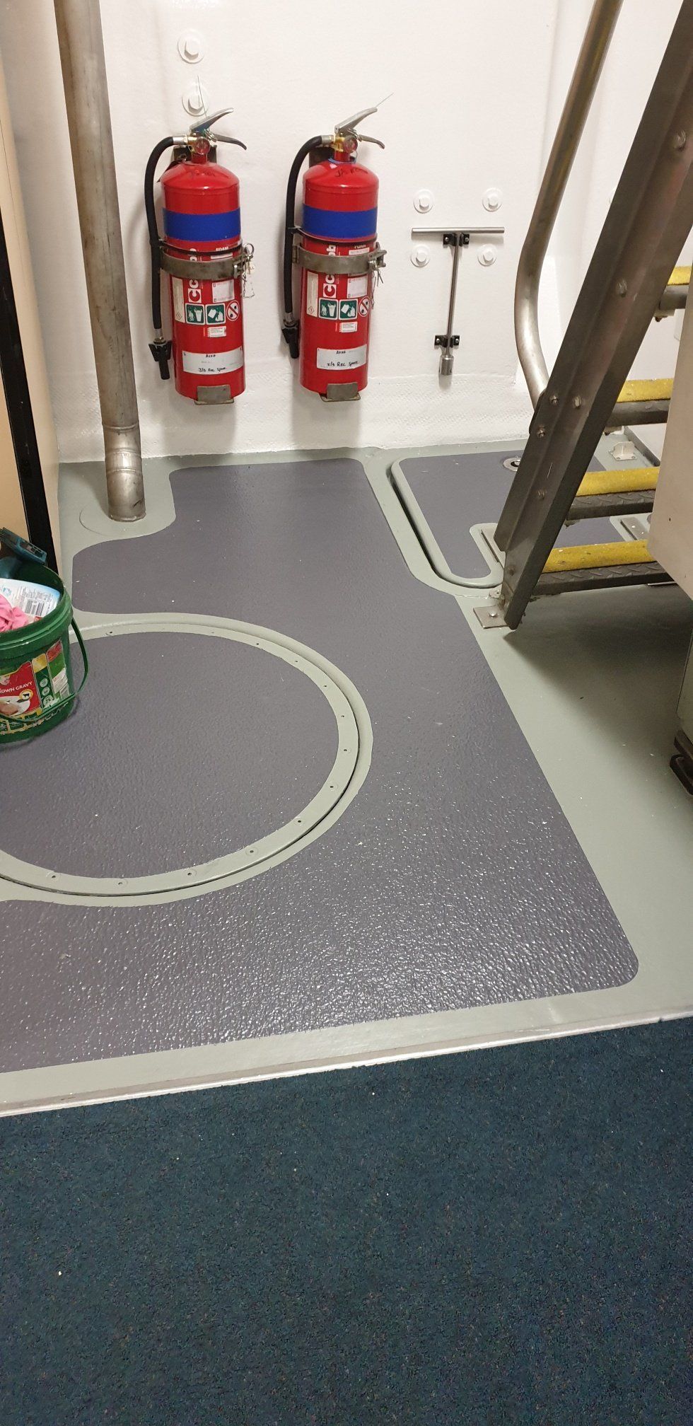 Two Fire Extinguisher — Newcastle, NSW — Channel Shipwright Services