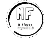 Black and white logo. Inside a dotted circle, “MF” is above 