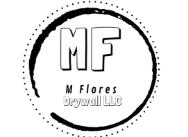 Logo for M Flores Drywall LLC: initials 