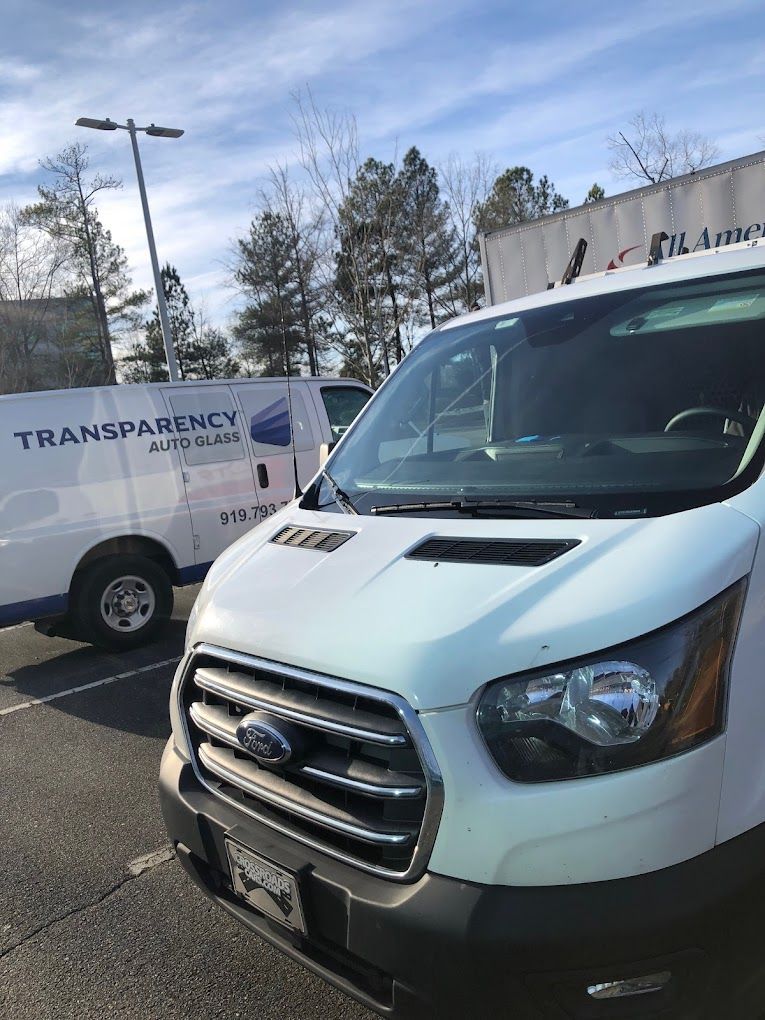 Fleet vehicle windshield replacement in Garner, NC