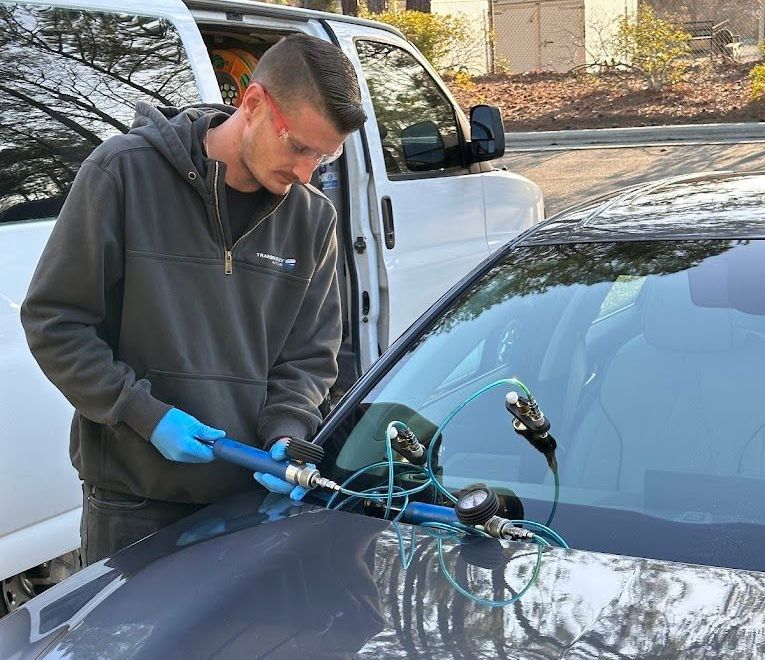 Windshield repair for cracked windshield in Garner, NC