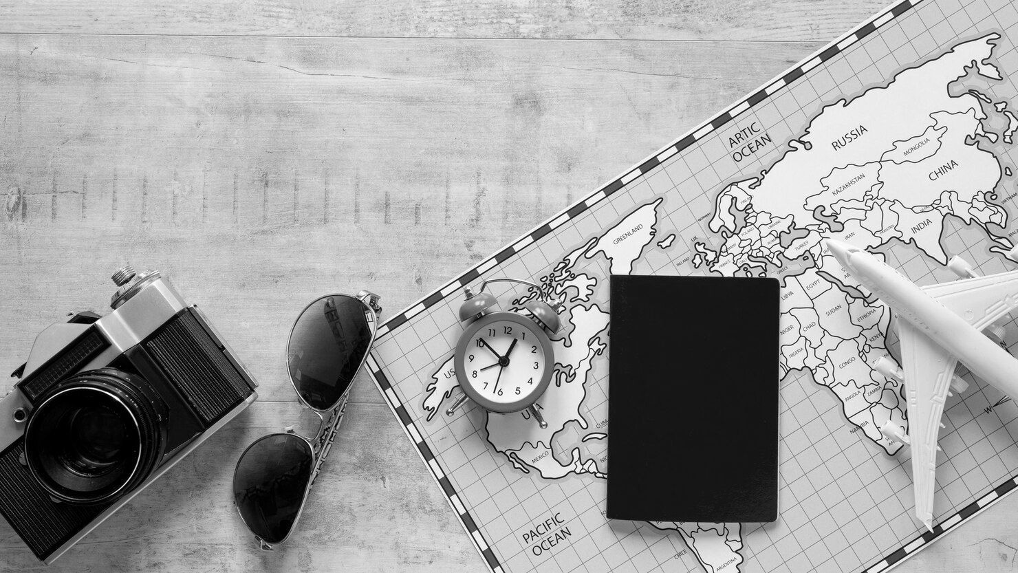 un mapa del mundo con el océano ártico en la parte superior