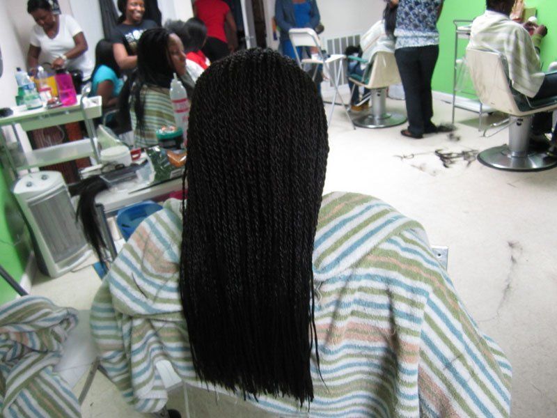 Long Black Hair African Braid — Wilmington, DE — Tess African Hair Braiding & Beauty Supply