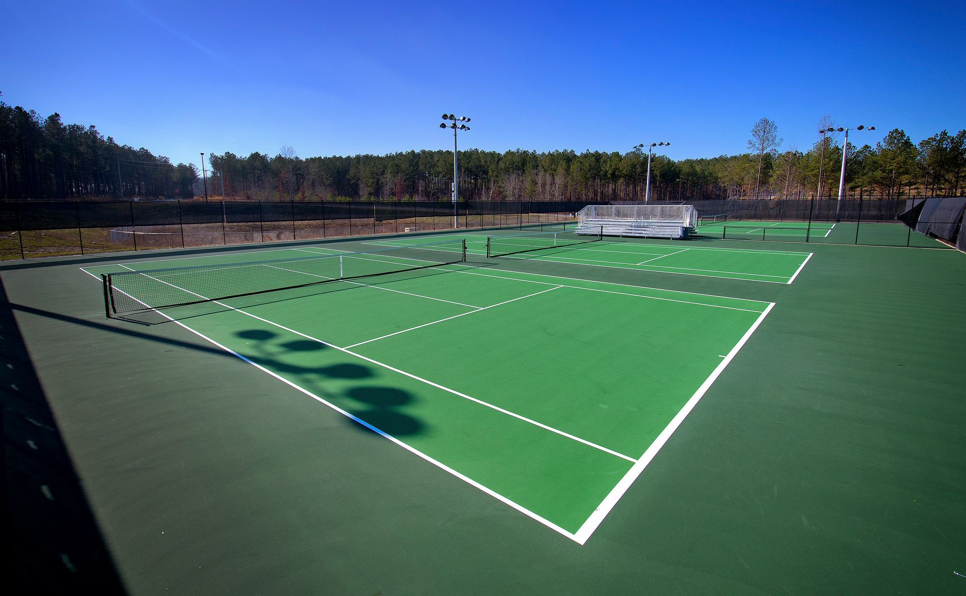 Green Tennis Court — Sydney, NSW — C & C Asphalt Pty Ltd