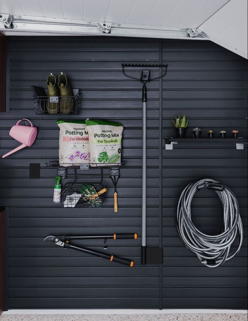 Overhead garage storage