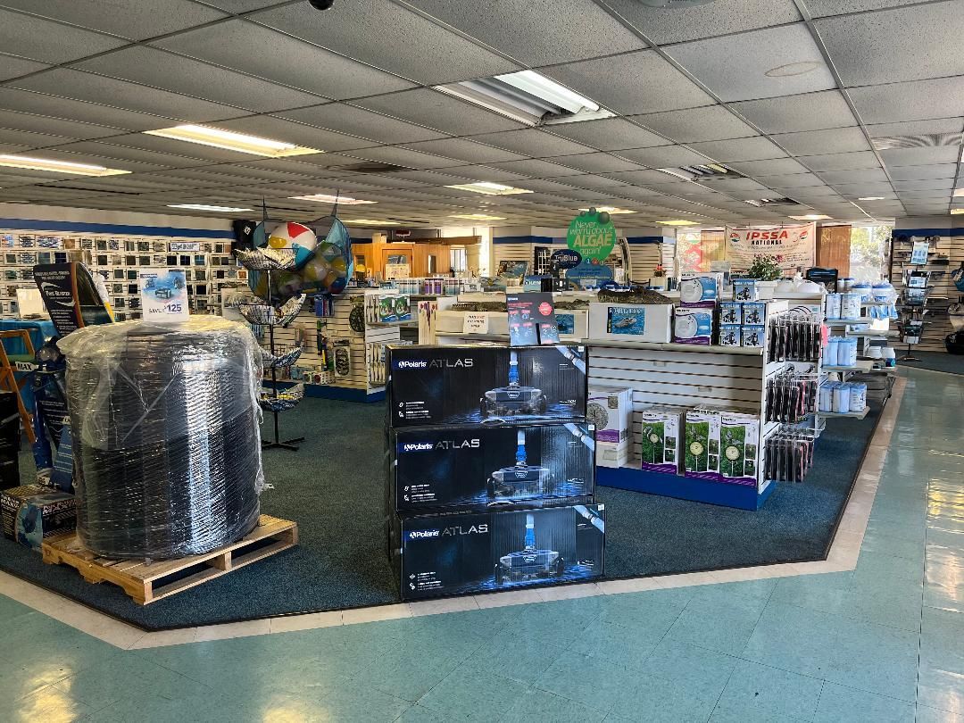 A large store filled with lots of toys and balloons.