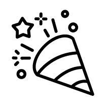 new year party blower 