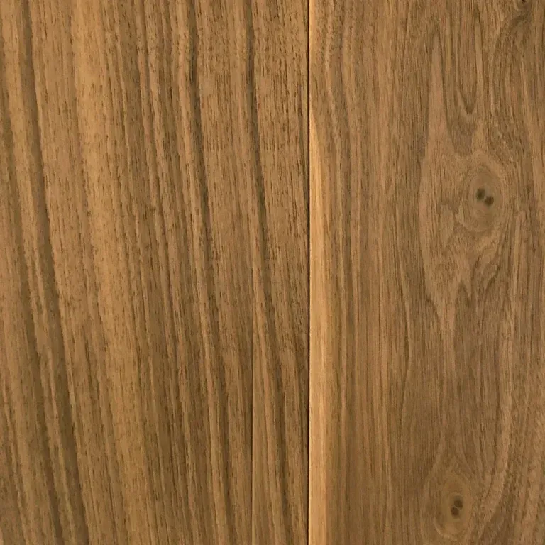 Un primo piano di un pezzo di legno che ne mostra la venatura e la consistenza.