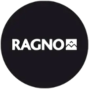 Il logo ragno è racchiuso in un cerchio nero su sfondo bianco.