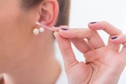Woman Ear - Russellville, AK - Russellville Hearing Clinic