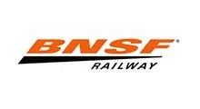 The bnsf railway logo is orange and black on a white background.