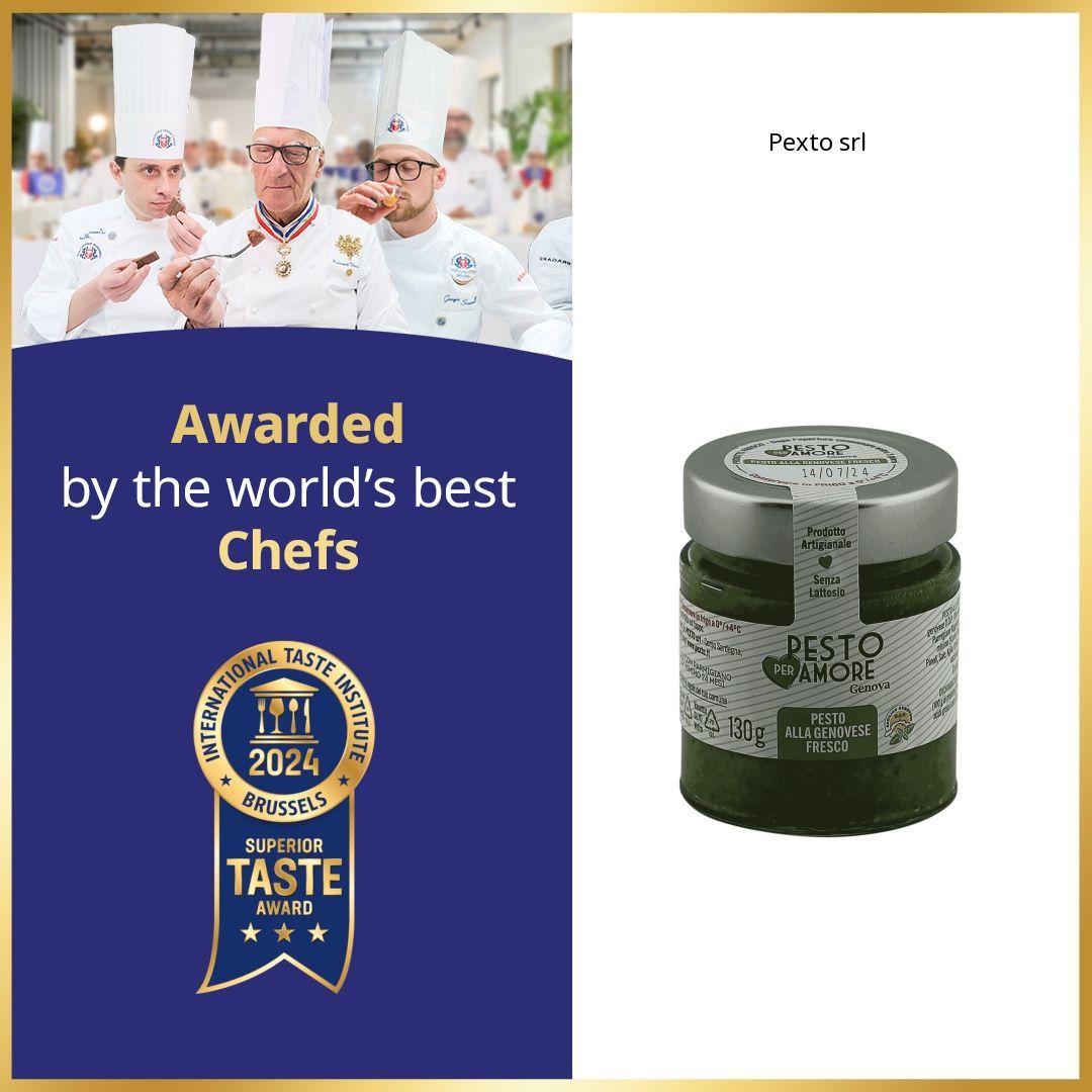 Il pesto genovese premiato con il Superior Taste Award