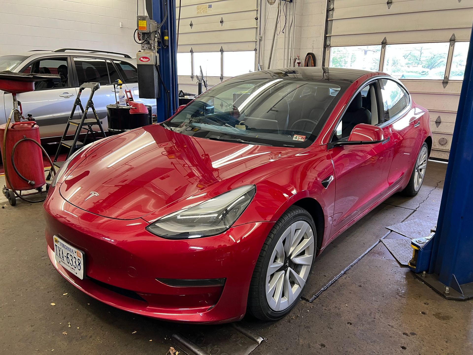 Tesla in Shop | The Car Doctor