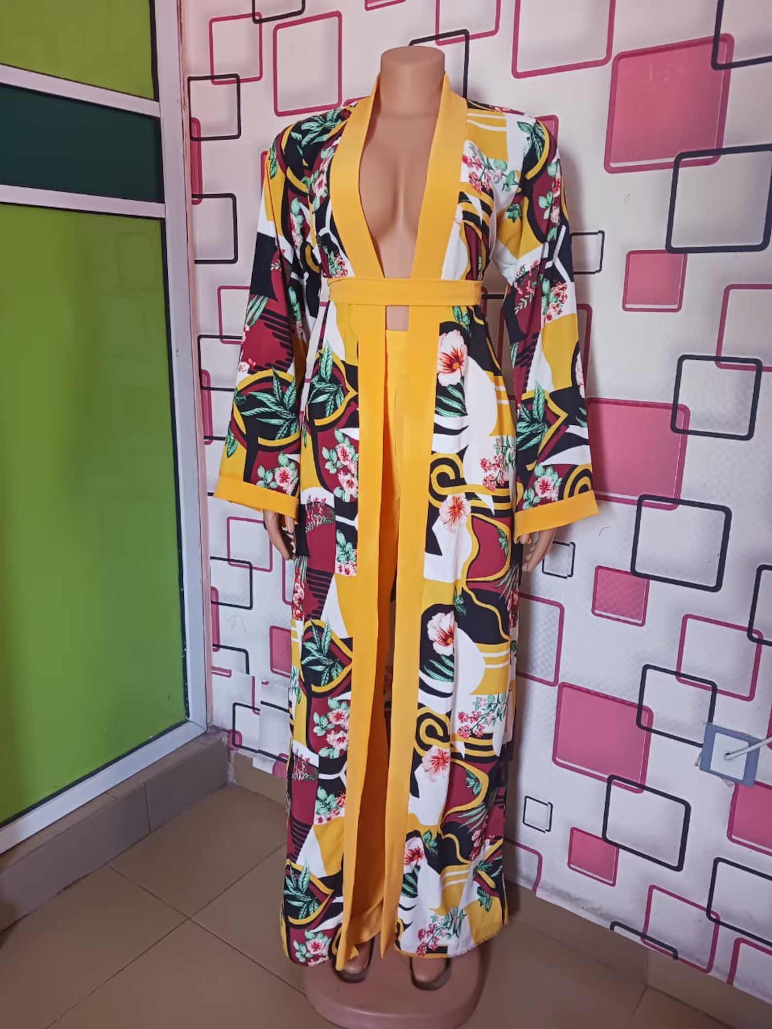 Heavenly Printed Lapel