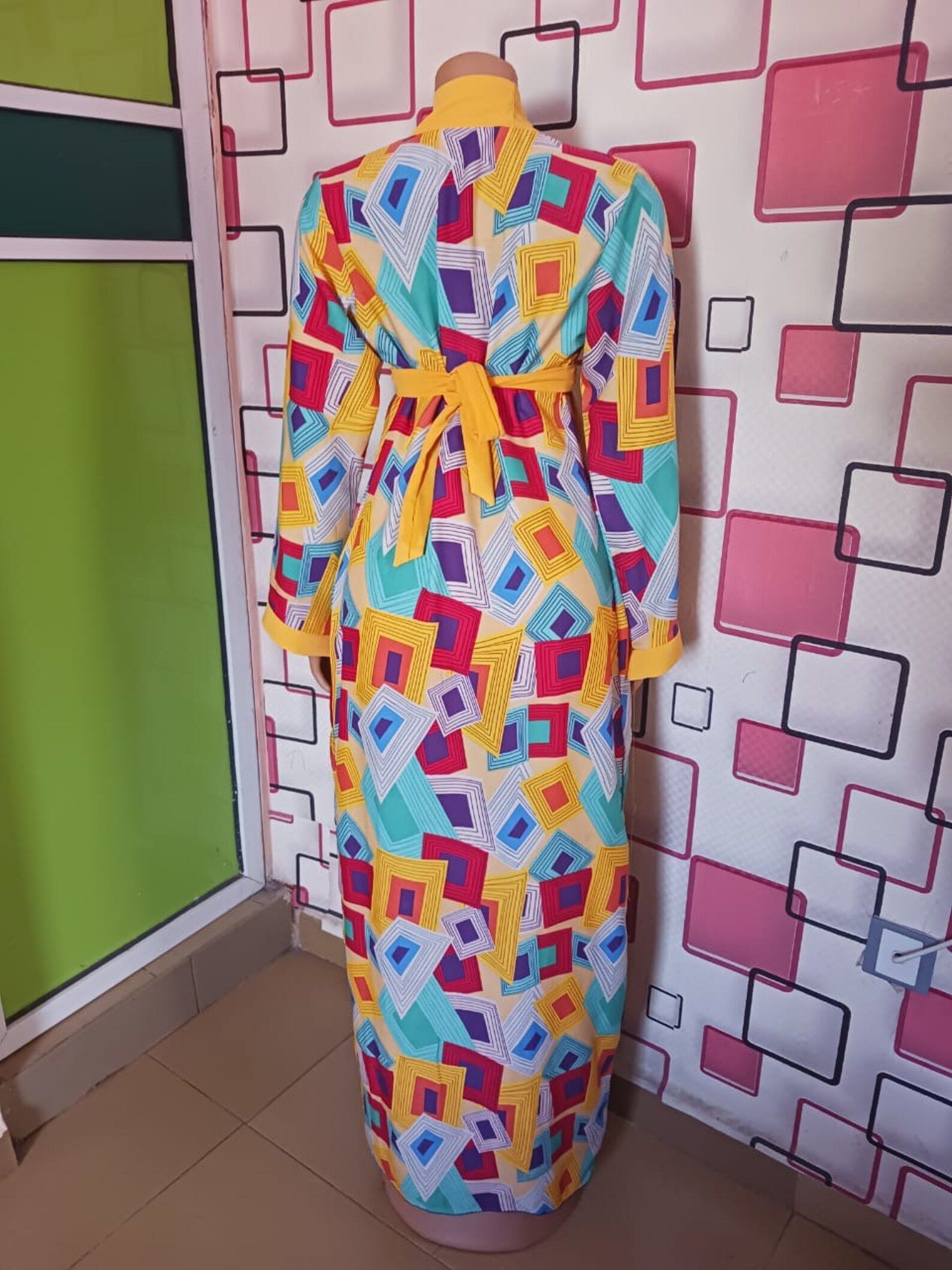 Heavenly Printed Lapel - Multicolor