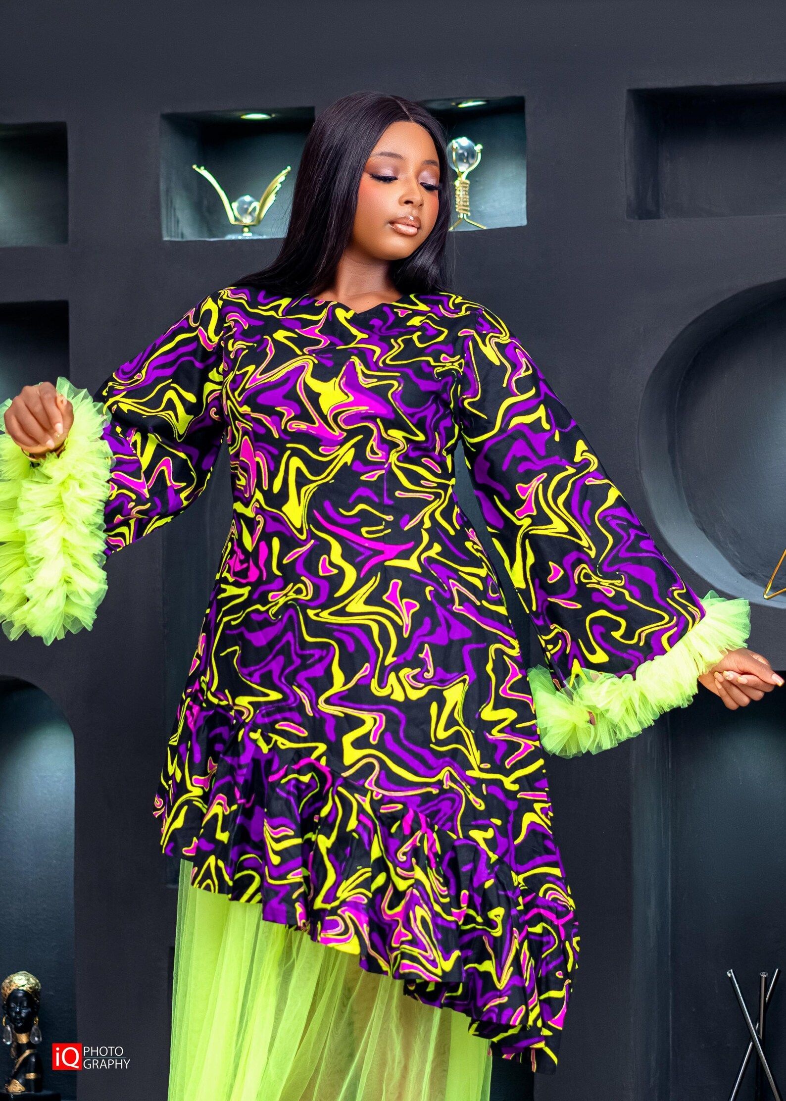 Flimsy Fiesta Ankara Dress