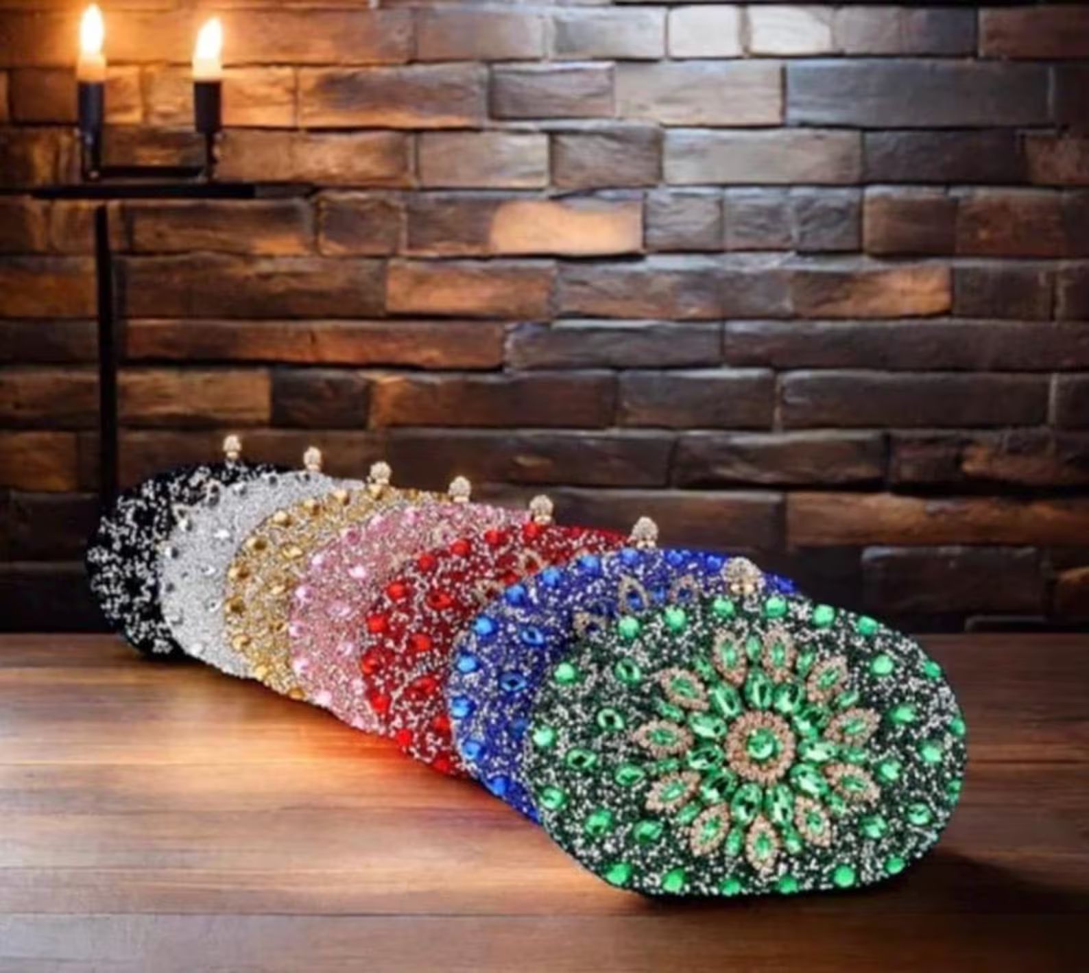 Red Diamond Clutch