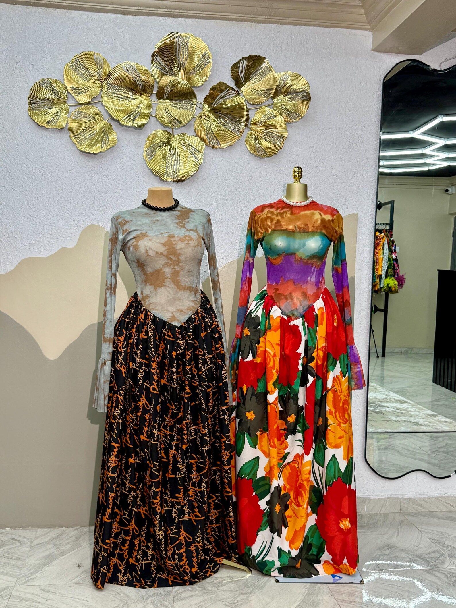 A-Crew Float Floral Dress