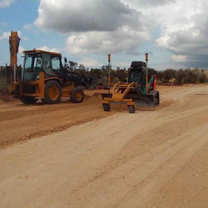 scavatori dell'azienda edile