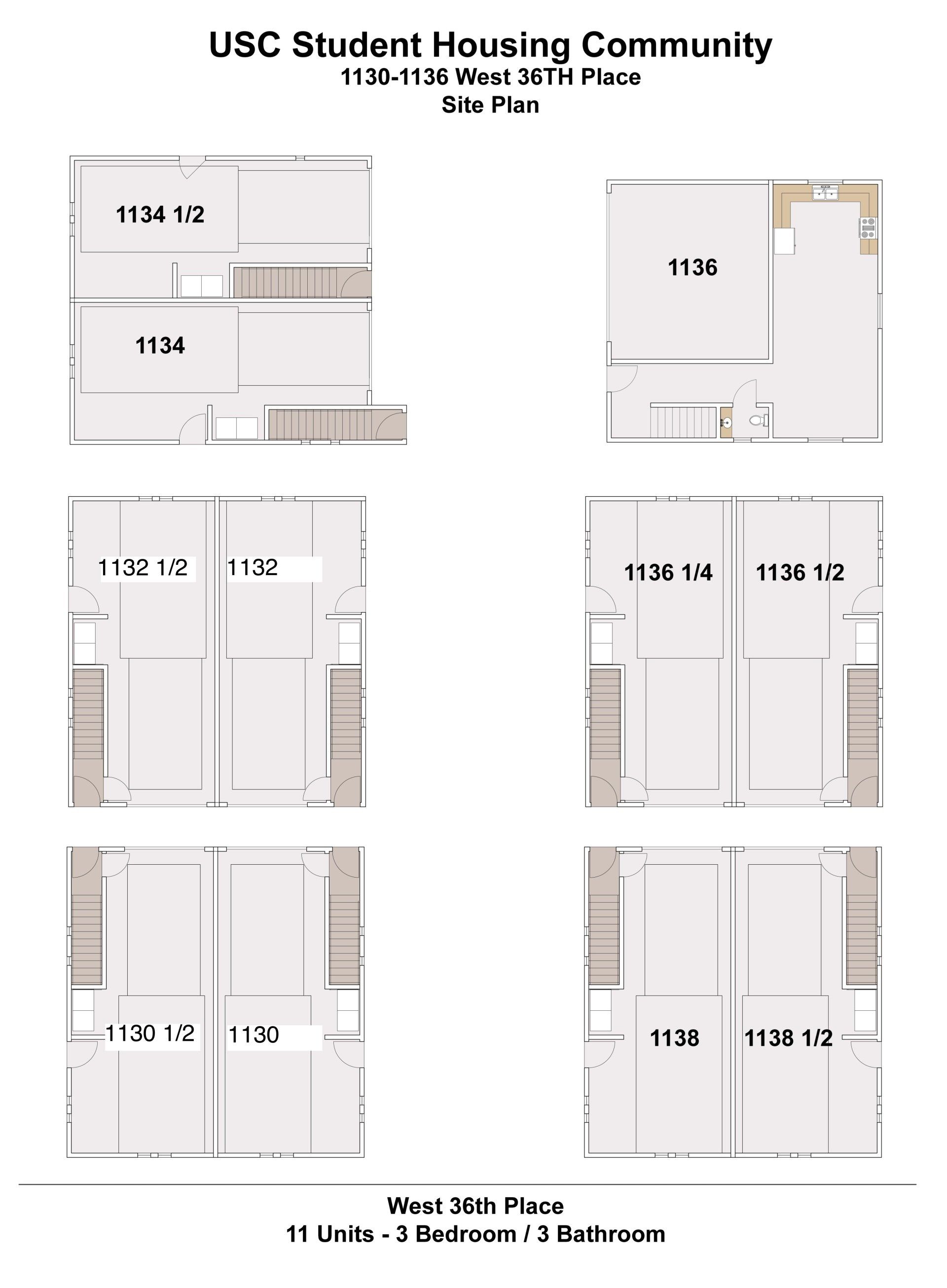 11301136 West 36th Place Southland Dev Student Housing