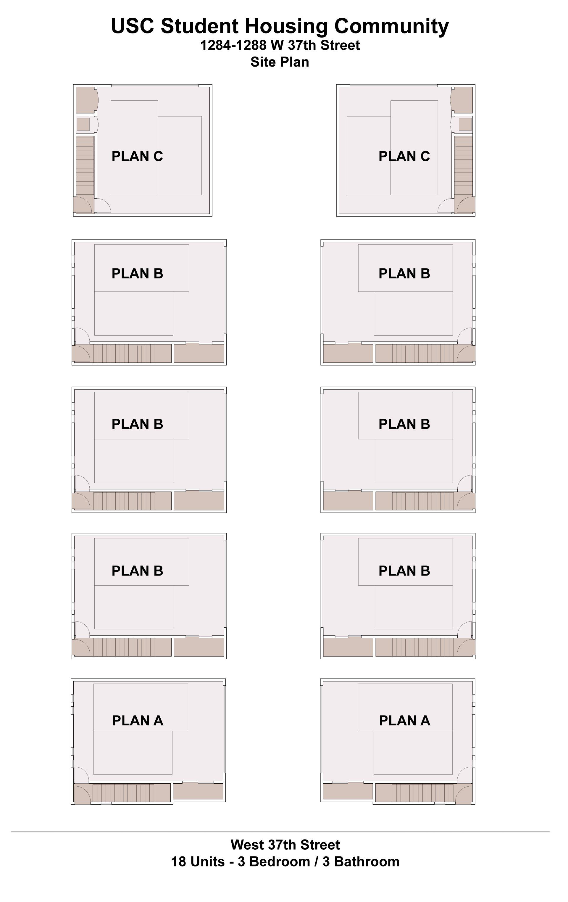 11301136 West 36th Place Southland Dev Student Housing