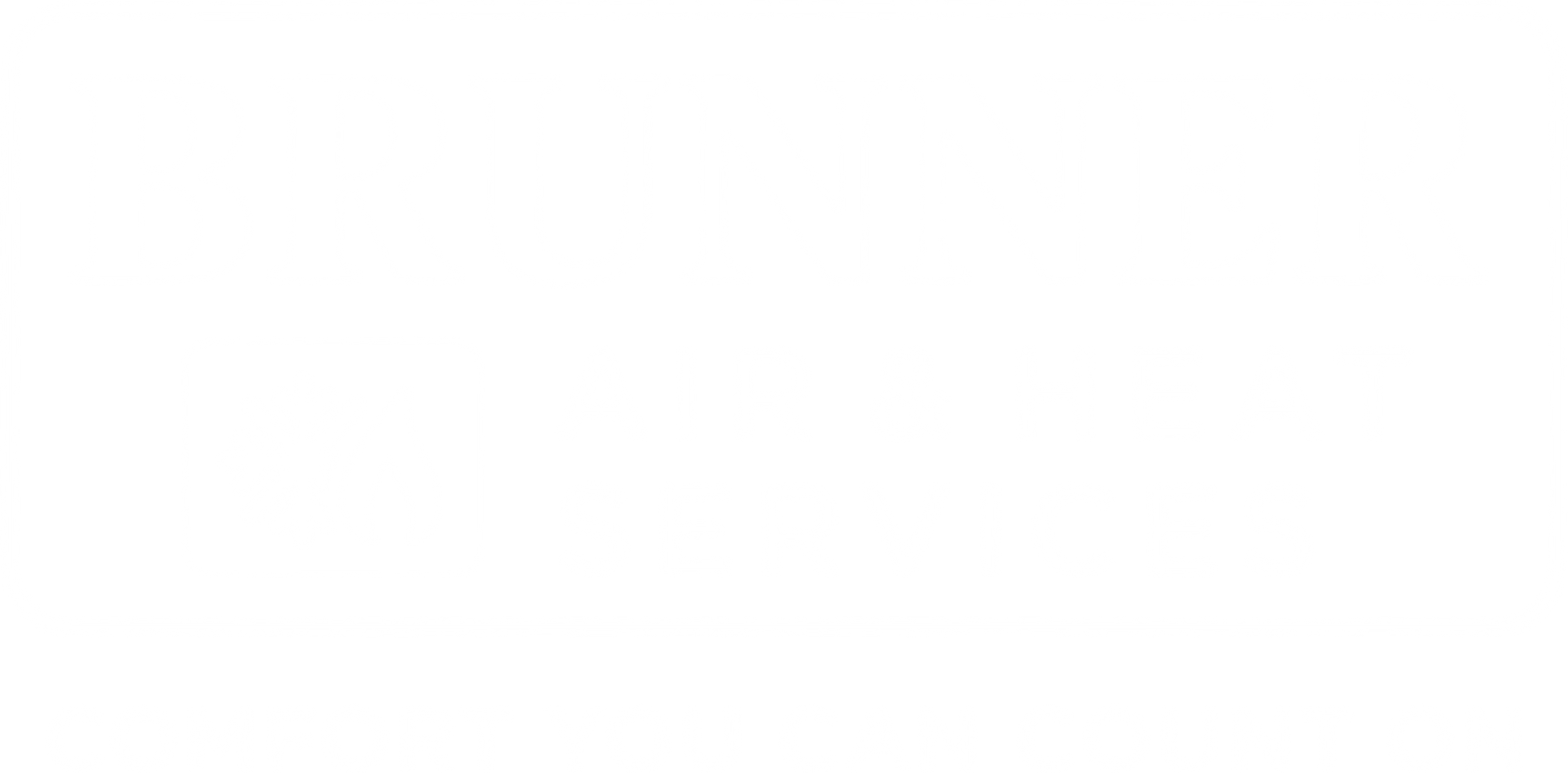 A white, minimalist logo consisting of an abstract, stylized lowercase letter