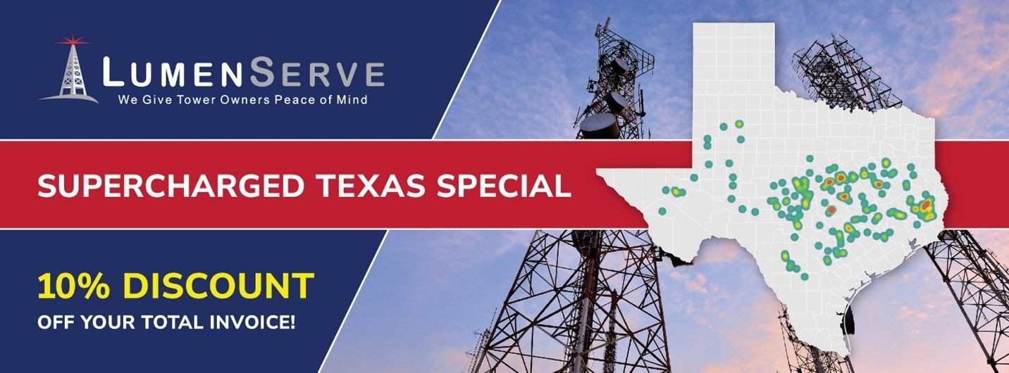 An advertisement for lumenserve supercharged texas special