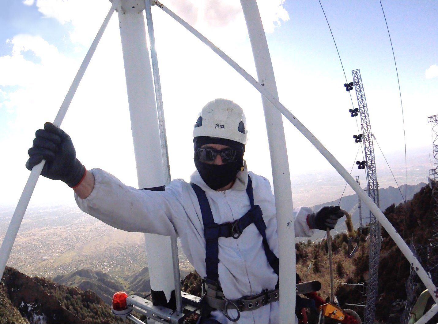 Man on Top of a Tower — Austin, TX — LumenServe Inc.