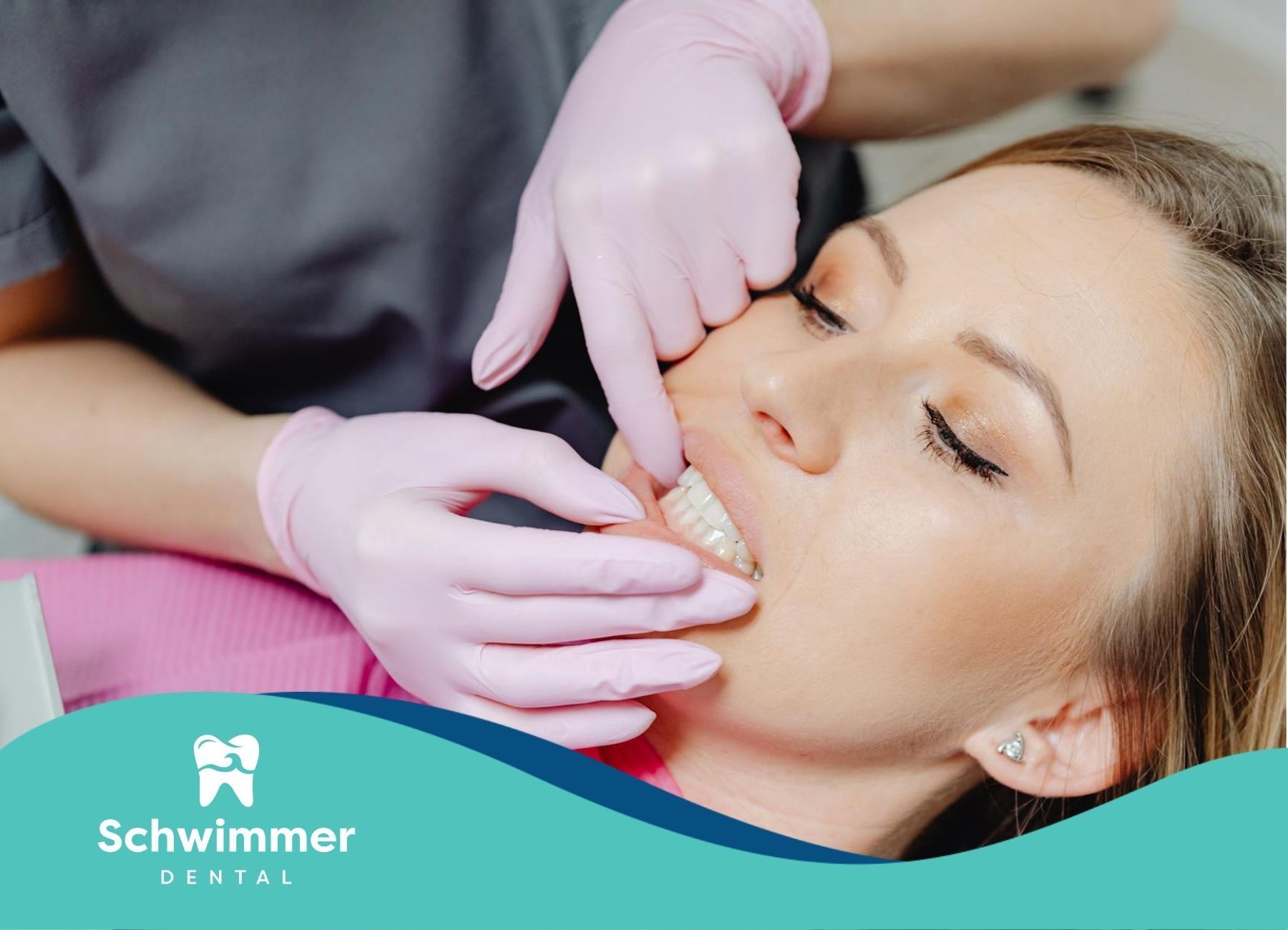 A dentist examining a patient’s teeth during a general dentistry check-up in Point Pleasant, NJ.